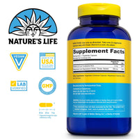 Thumbnail for Natureâ€™s Life Renewing Magnesium 500 mg - Magnesium Citrate, Magnesium Malate, Magnesium Oxide Plus Vitamin B-6 - Muscles and Nerves Support - Lab Verified - 275 Servings, 275 VegCaps