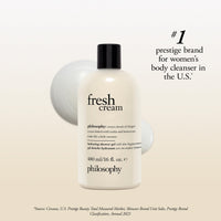 Thumbnail for philosophy fresh cream shower gel - with notes of vanilla, heliotrope & tonka bean - 16 fl oz