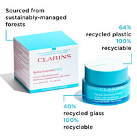 Thumbnail for Clarins Hydra-Essentiel Rich Cream|Intensely Hydrating Moisturizer|60 Seconds to Plumper Skin*|Nourishes, Softens and Soothes|Double Dose Hyaluronic Acid|Very Dry Skin Type|1.7 Ounces
