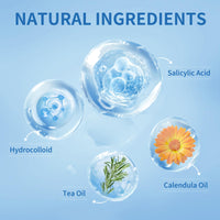 Thumbnail for Daolyo Pimple Patches for Face, 4 Size 300 Counts Acne Patches, Hydrocolloid Patches for Covering Zits and Blemishes, Spot Stickers with Salicylic Acid, Tea Tree Oil & Calendula Oil