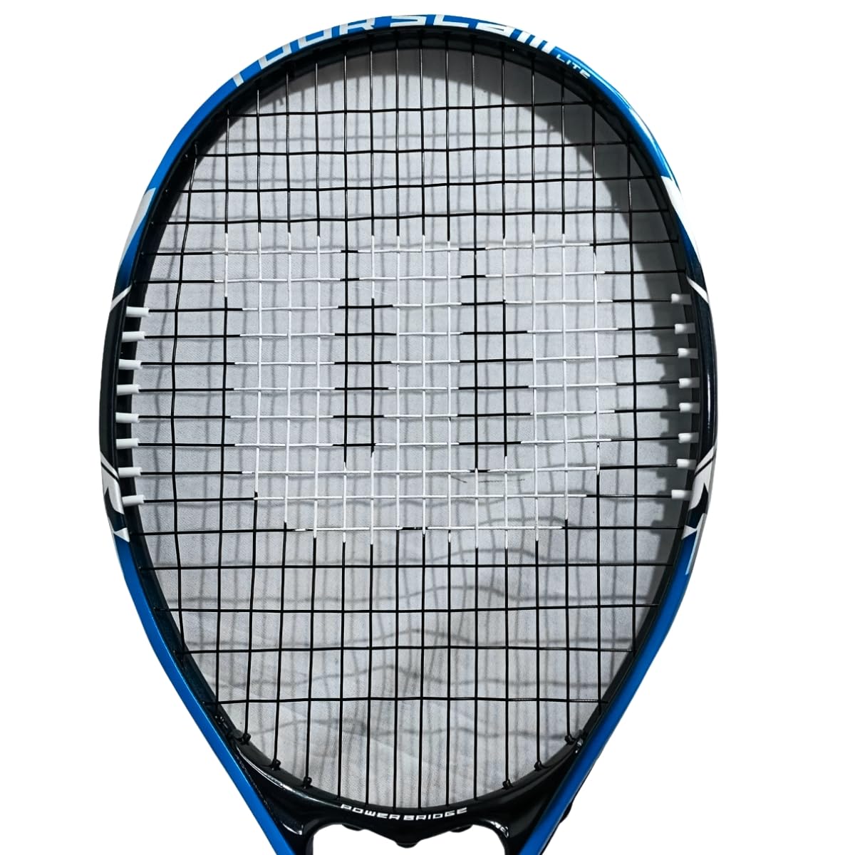 Wilson Tour Slam Lite Adult Recreational Tennis Racket - Grip Size 3 - 4 3/8", Blue/Black