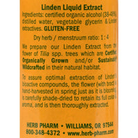Thumbnail for HERB PHARM SPO Linden, 1 FZ