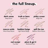Thumbnail for e.l.f. Cream Glide Lip Liner, Highly-Pigmented Pencil For Shaping & Sculpting Lips, Semi-Matte Finish, Vegan & Cruelty-Free, Baddest Beige
