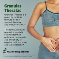 Thumbnail for Master Supplements Granular Theralac - 1.05 oz - Multi-Strain Probiotic Powder for Optimal Gut Health - Great for Kids - Vegan, Gluten Free - 40 Servings