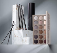 Thumbnail for Morphe 18CT Makeup Palette - Matte Essentials Artistry Palette with Cool-Toned, All Matte Shades - Made to Build, Blend & Layer Flawlessly for Everyday, Versatile Makeup Looks (0.68 oz)