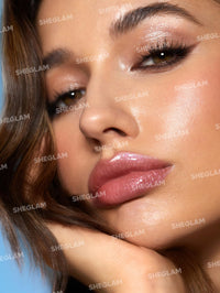 Thumbnail for SHEGLAM Pout-Perfect Moisturizing Solid Lip Gloss Shimmer Lip Plumper - Violet Fizz