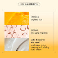 Thumbnail for philosophy microdelivery vitamin c resurfacing peel kit - with lactic acid & sunflower seed oil - two-step treatment to smooth rough texture, even skin tone and minimize the appearance of fine lines