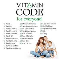 Thumbnail for Garden of Life Raw Calcium Supplement for Women and Men - Vitamin Code Made from Whole Foods with Magnesium, K2, Vitamin D3 and Vitamin C Plus Probiotics for Digestion, 60 Capsules