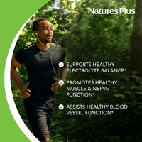 Thumbnail for Nature’s Plus Potassium 99 mg - 90 Tablets - Supports Healthy Electrolyte Balance, Muscle and Nerve Function & Overall Well-Being - Gluten Free, Vegetarian - 90 Servings