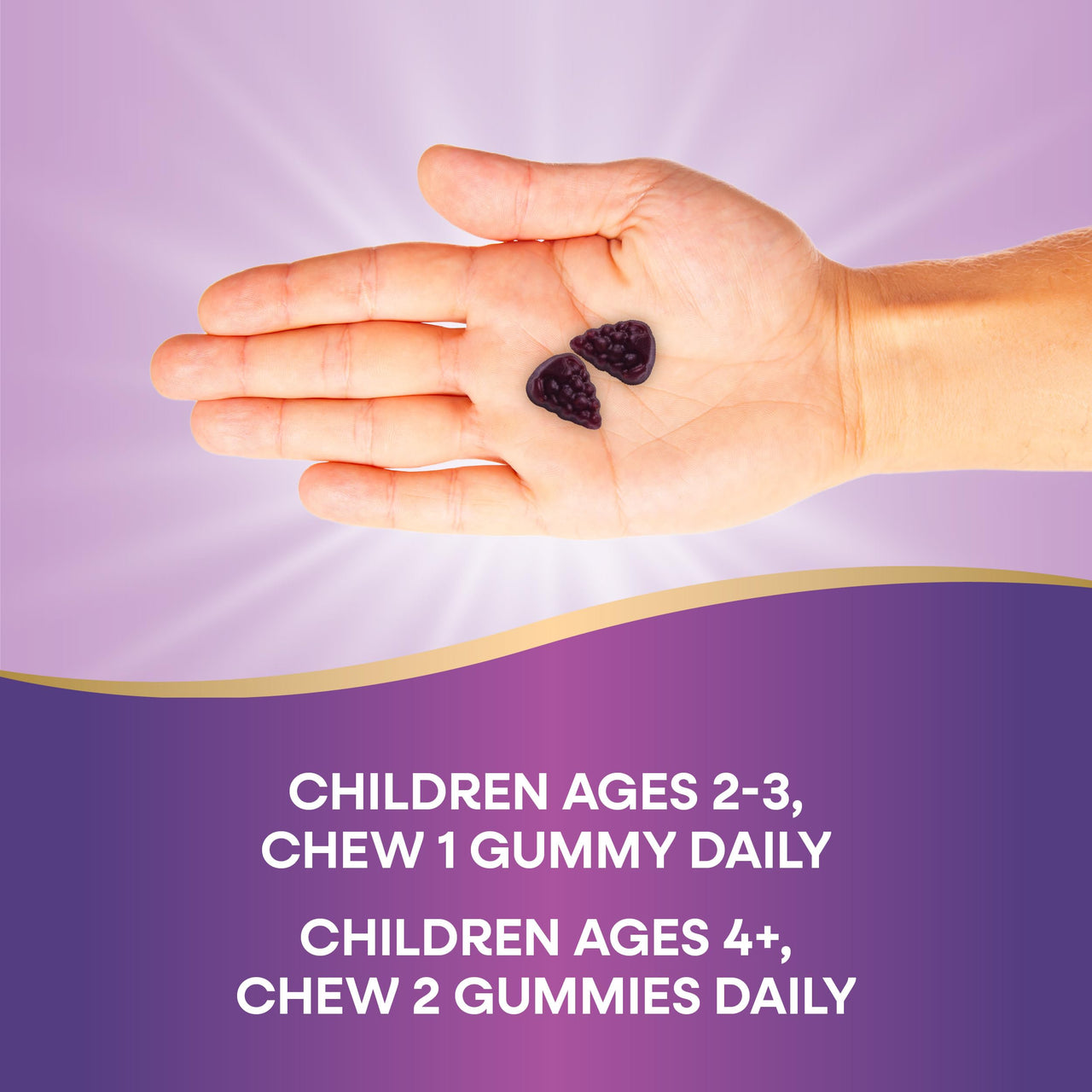 Nature’s Way Sambucus Kids Elderberry Immune Gummies with Black Elderberry Extract, Daily Immune Support Gummy with Vitamin C and Zinc for Children Ages 2+*, 60 Gummies