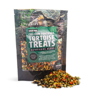 Thumbnail for Fluker's Grub Bag Calcium Fortified Tortoise Treats, All Natural Herbivore Blend Fruits and Vegetables, for Tortoise and Herbivore Pets, 4 oz