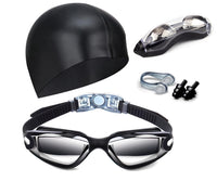 Thumbnail for Hurdilen Swim Goggles Swimming Goggles No Leaking with Nose Clip, Earplugs, Swim Cap and Case for Men Women