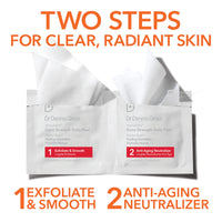 Thumbnail for Dr. Dennis Gross Alpha Beta Extra Strength Daily Peel – 2-Step Exfoliating Pads for Enhanced Anti-Aging, Smoother Skin, and Radiant Complexion, 5 Treatments