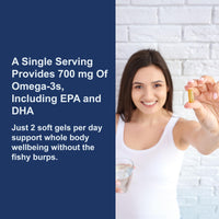 Thumbnail for Carlson - The Very Finest Fish Oil, 700 mg Omega-3s, Norwegian Fish Oil, Wild Caught, Sustainably Sourced Fish Oil Capsules, Lemon, 240 Count