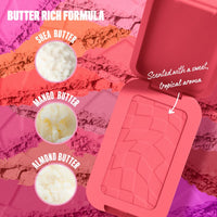 Thumbnail for NYX PROFESSIONAL MAKEUP Buttermelt Powder Blush, Fade and Transfer-Resistant Blush, Up to 12HR Make Up Wear, Vegan Formula - U Know Butta