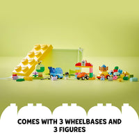 Thumbnail for LEGO DUPLO Classic Cars and Trucks Brick Box Building Blocks - Learning & Educational STEM Toys for Toddlers, Ages 1.5+ Years - Develops Fine Motor Skills - Gift for Toddler Birthday - 10439