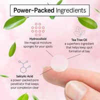 Thumbnail for grace & stella Pimple Patches for Face - Fast Acting Hydrocolloid Acne Patch That Absorb Gunk, Flatten Breakouts - Zit Stickers for Clear Skin - Dermatologist-Tested, Vegan (Invisible, 72 Count)