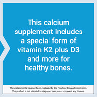 Thumbnail for Life Extension Bone Restore Elite Calcium Supplement with Super Potent K2, Calcium, Vitamin D3, Magnesium, Boron, zinc, Vitamin K2, for Bone Health, Gluten-Free, Non-GMO, 120 Capsules