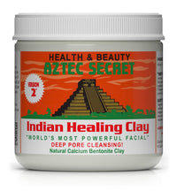 Thumbnail for Aztec Secret– Indian Healing Clay 1 lb – Deep Pore Cleansing Facial & Body Mask – The Original 100% Natural Calcium Bentonite Clay – New Version 2