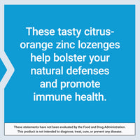 Thumbnail for Life Extension Zinc Lozenges – Citrus-Orange Flavor – for Healthy Protein Synthesis & Immune Health - Inflammation Management Supplement - Gluten-Free, Non-GMO – 60 Vegetarian Lozenges