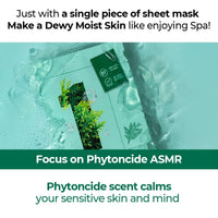 Thumbnail for numbuzin No.1 Sheet Mask | Dewy Glow Spa Sheet Mask | Hydrating with 81% Jeju Cypress Water, Heartleaf Extract | Soothes, Revitalizes Sensitive Irritated Skin | Korean Skincare | 4 Sheets