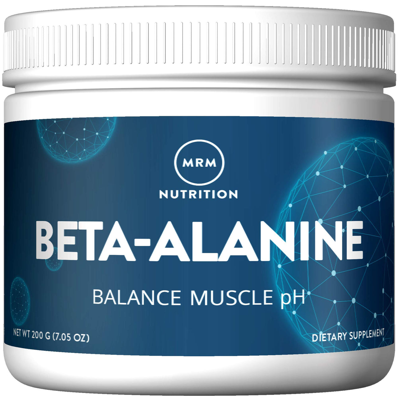 MRM Nutrition Beta-Alanine Powder - Carnosyn® Patented Beta-Alanine Supports Srength, Focus, Muscle Growth & Endurance for Women & Men, Vegan, Gluten-Free - 125 Servings