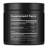 Thumbnail for 40,000mg 40x Strength Organic Black Maca Root w. Ashwagandha - #1 Highest Potency Black Maca Root Capsules for Men Supplement 40:1 Extract - 100% Pure Maca Peruana, Maca Powder Pills, Gelatinized