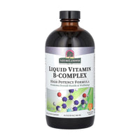 Thumbnail for Nature's Answer Liquid Vitamin B-Complex Supports Healthy Energy Levels | Promotes Healthy Nerve Function | All-Natural Tangerine Flavor | Gluten-Free & Benzoate-Free 16oz