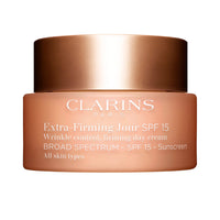 Thumbnail for Clarins Extra-Firming Day Cream SPF 15 | Anti-Aging Moisturizer | UVA/UVB Protection | Visibly Regenerated, Firmer Skin* | Boosts Radiance