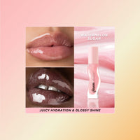 Thumbnail for Gisou Honey Infused Lip Oil – Hydrating & Glossy Lip Oil with Mirsalehi Honey & Jojoba Seed Oil, Non-Sticky Shine, Watermelon Sugar, 0.27 Fl Oz