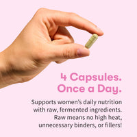 Thumbnail for Garden of Life Vitamin Code Multivitamin for Women 50 & Over, B Vitamins, A, C, D3, E & K, CoQ10, Probiotics & Enzymes, for Women 50 Plus, 240 Capsules