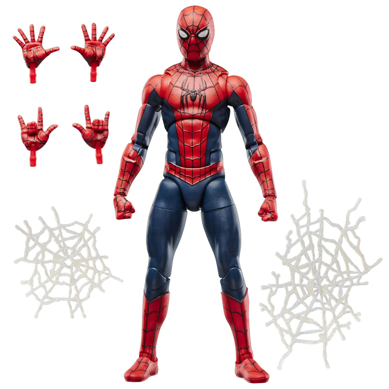 Marvel Legends Series Spider-Man, Spider-Man Day Collectible 6-Inch Action Figure Set
