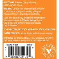 Thumbnail for The Vitamin Shoppe CoQ-10 200mg Beneficial for Those Taking (60 Capsules)