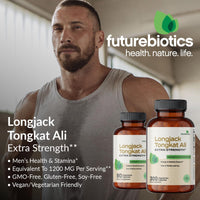 Thumbnail for Futurebiotics Longjack Tongkat Ali Extra Strength Energy & Stamina Support - Non-GMO, 90 Vegetarian Capsules