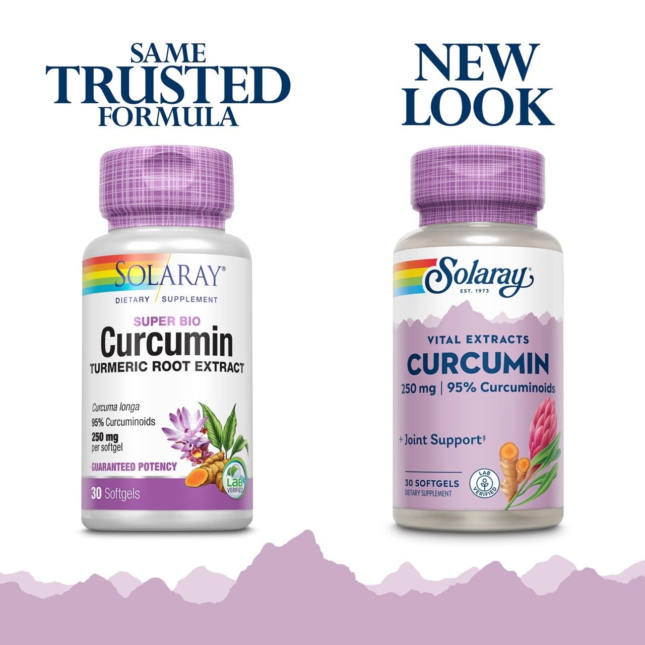 SOLARAY Super Bio Curcumin 250mg | Turmeric Root Extract, 95% Curcuminoids | Healthy Joint Support & More | 30 Softgels