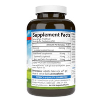 Thumbnail for Carlson - E-Gems Plus, Natural Vitamin E 400 IU, Supports a Healthy Heart, 250 soft gels