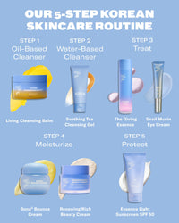 Thumbnail for Then I Met You Living Cleansing Balm, Makeup Remover, Cleansing Oil, Face Cleanser, Melts Makeup & Sunscreen, Non-Stripping Zero Residue Oil Cleanser, First-Step Clean Vegan Korean Skincare