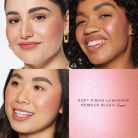 Thumbnail for Rare Beauty Soft Pinch Luminous Powder Blush, Hope (nude mauve), Radiant Finish, 0.098 oz/2.8 g, Palette