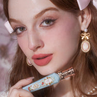 Thumbnail for Flower Knows Strawberry Rococo Cloud Lip Cream,Long Lasting Rosy Coral Matte Lipstick,Hydrating Lip Stain,Transfer & Smudge Proof Velvet Liquid Lipstick for Girls&Women,0.12 Fl Oz(S02 Peachy Milk)