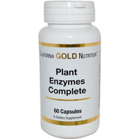 Thumbnail for California Gold Nutrition, Plant Enzymes Complete , 60 Capsules