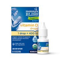 Thumbnail for Mommy's Bliss Organic Drops No Artificial Color, Vitamin D, 0.11 Fl Oz