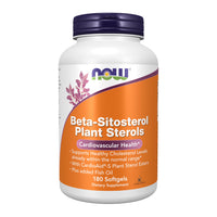 Thumbnail for NOW Foods Supplements, Beta-Sitosterol Plant Sterols with CardioAid®-S Plant Sterol Esters and Added Fish Oil, 180 Softgels