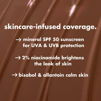 Thumbnail for e.l.f. Halo Glow Skin Tint SPF 50, Tinted Moisturizer For Light, Buildable Coverage, Creates A Natural Glow, Vegan & Cruelty-Free, 11 Tan Warm