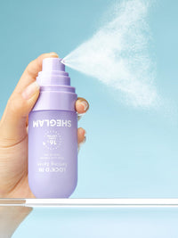 Thumbnail for SHEGLAM Lock'd In Setting Spray Mattifying Effect Quick-Drying Long Lasting Makeup Locking Spray Oil-Control Non-Greasy Makeup Setting-Purple