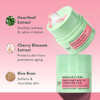 Thumbnail for Rael Makeup Remover, Miracle Clear Cleansing Balm – Twist-Up Makeup Remover Balm with Rice Bran & Jojoba Oils, Korean Skin Care (1.69 fl oz)