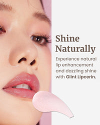 Thumbnail for Glint Lipcerin (Pink Sparkle, 0.5fl oz) - Lasting Hydration, Plumping 5-in-1 Lip Care Gloss Balm with Glitter, Shea Butter. Korean Skin Care. Chapped, Dry, Cracked, Damaged Lips.