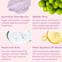 Thumbnail for Sand & Sky Vitamin C Serum Hyaluronic Acid Serum Glow Drops - Australian Glow Berries Brightening Face Serum, Fine Line Reducing, Plumping, Dual Phase, 1 fl oz