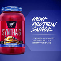Thumbnail for BSN Syntha-6®, Protein Powder Drink Mix, Blueberry Pancake, 2.91 lb (1.32 kg)