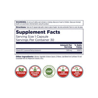 Thumbnail for KAL Liposomal Vitamin B12 2500 mcg, High Absorption, Liposomal Technology, Cellular Energy Support, Vegan Capsules, Gluten Free, Made Without Soy, 30 Servings