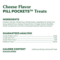 Thumbnail for Greenies Pill Pockets for Dogs Large Size, Dog Treat Pouch for Capsule Medication, Cheese Flavor, 7.9 oz. Pouch